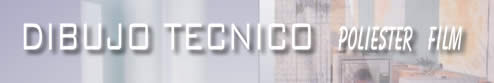 Poliester Film Dibujo Técnico